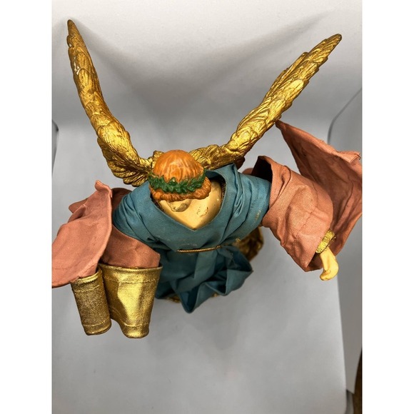 Scroll Tree Topper Figurine Stiff fabric or Paper Mache - Picture 2 of 8